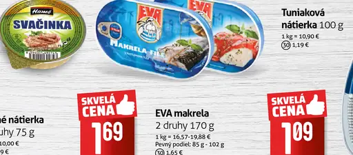 EVA makrela