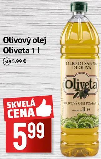 Oliveta Olivový olej