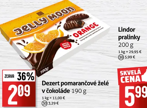 Lindt Lindor pralinky