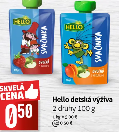 Hello detská výživa