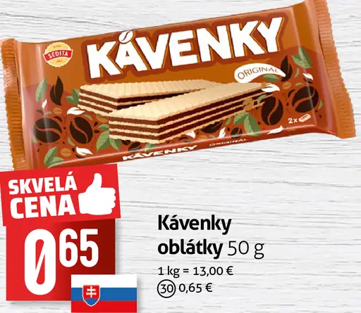 Kávenky oblátky
