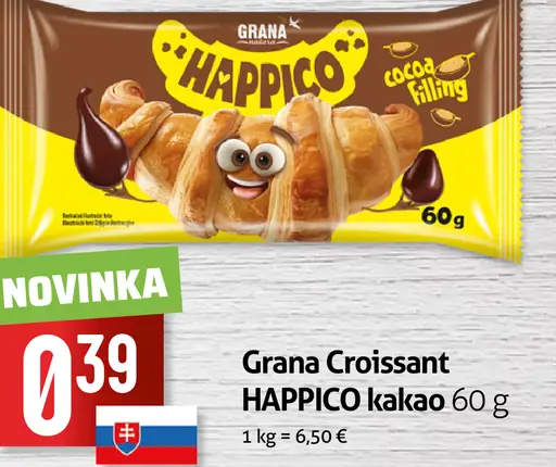 Grana Croissant HAPPICO kakao