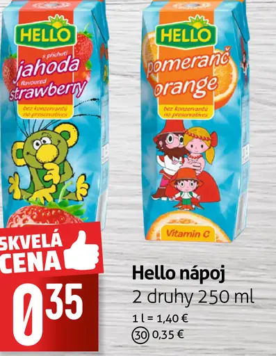 Hello nápoj