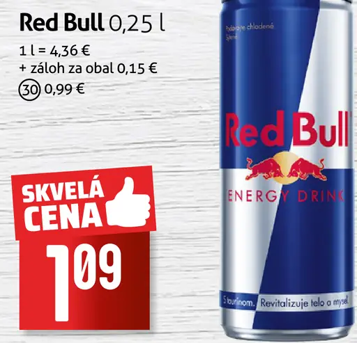 Red Bull plechovka