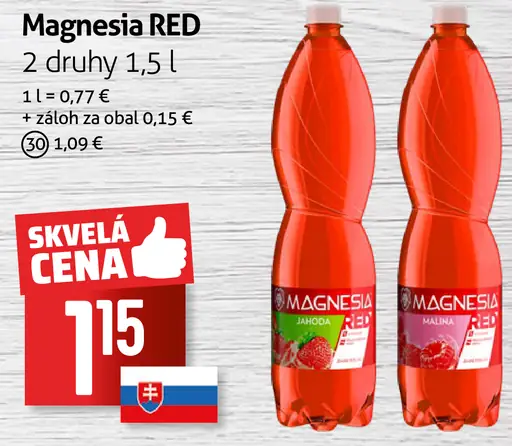 Magnesia RED 2 druhy