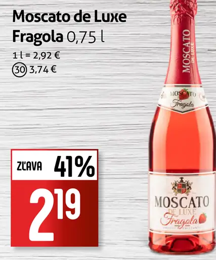 Moscato de Luxe Fragola