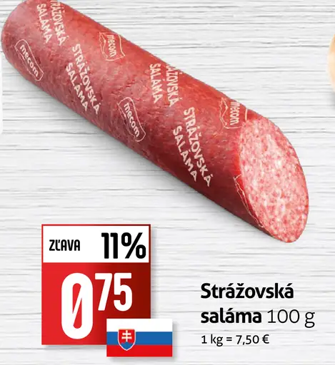 Mecom Strážovská saláma