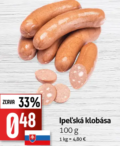 Mecom Ipeľská klobása