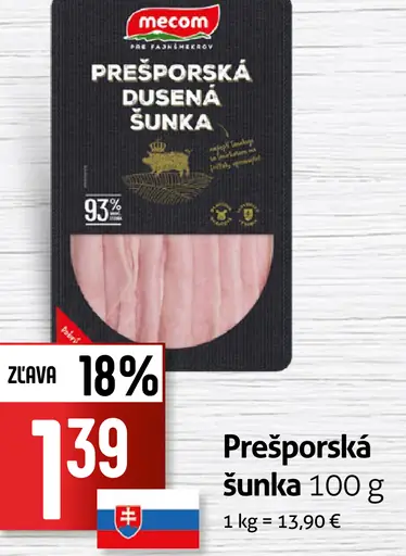Mecom Prešporská šunka