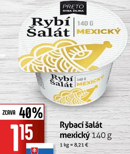 Rybací šalát mexický