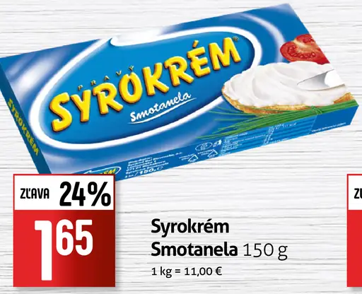Syrokrém Smotanela