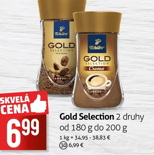 Tchibo Gold Selection 2 druhy