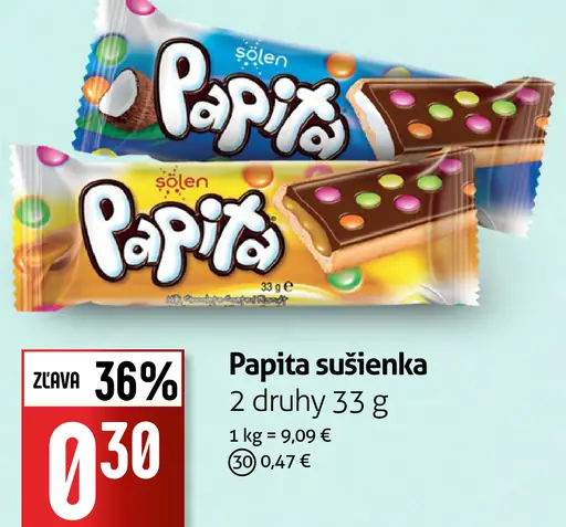 Papita sušienka