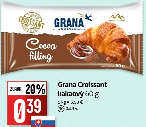 Grana Croissant kakaový