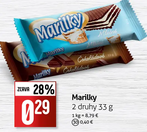 Marilky sušienky