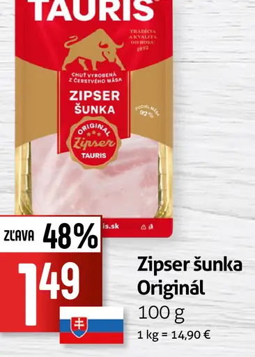 Zipser šunka originál