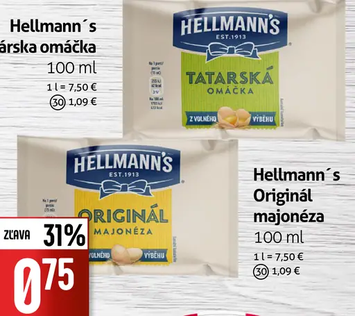 Hellmann's Tatárska omáčka