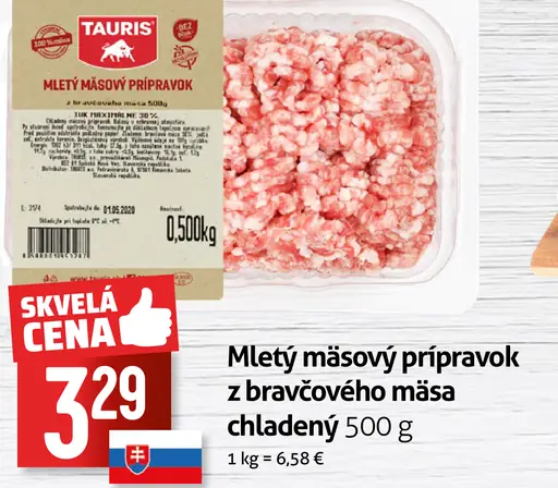 Tauris Mletý mäsový prípravok
