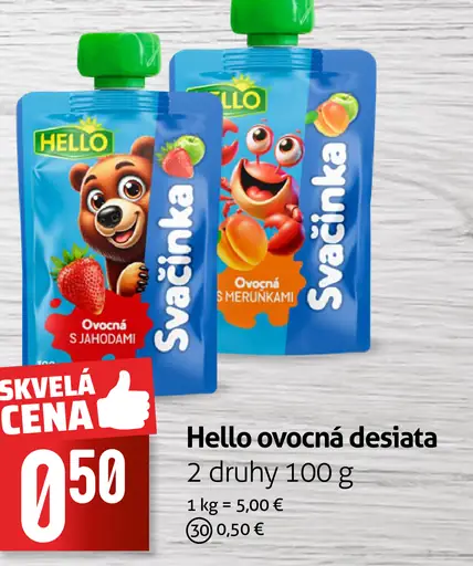 Hello Desiata ovocná