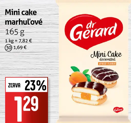 Dr. Gerard Mini cake marhuľové