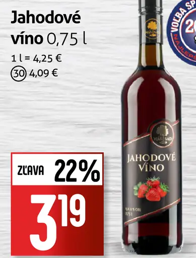 Jahodové víno