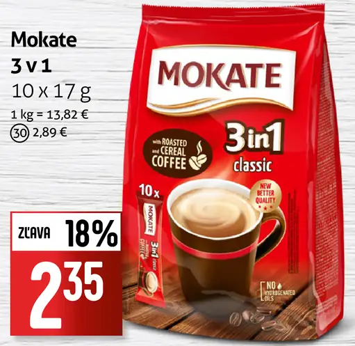 Mokate 3 v 1