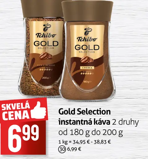 Tchibo Gold Selection instantná káva