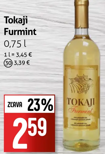 Tokaji Furmint víno