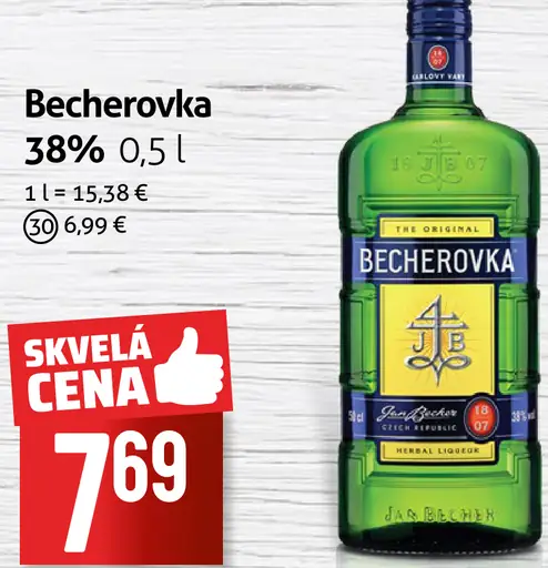 Becherovka 38 %