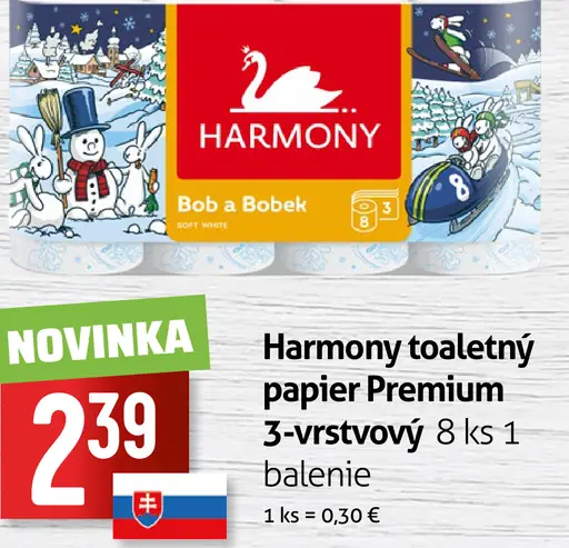 Harmony Premium toaletný papier