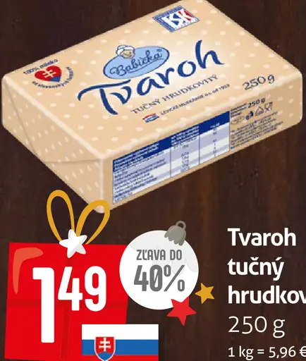 Tami Tvaroh tučný hrudkovitý