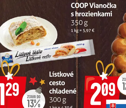 K-soft COOP Vianočka s hrozienkami