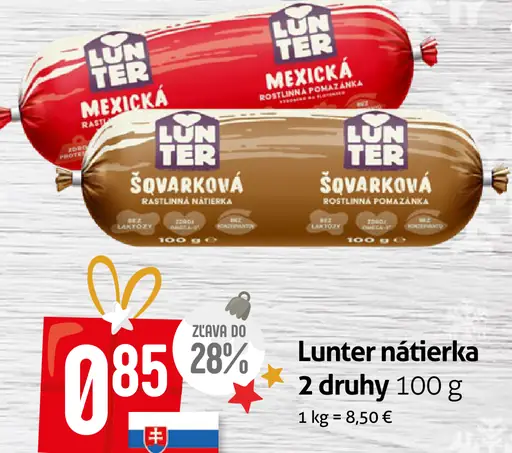 Lunter nátierka