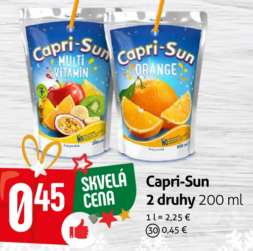 Capri-Sun 2 druhy