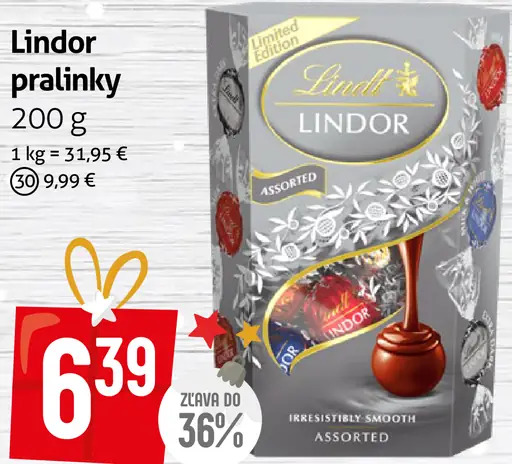 Lindor pralinky