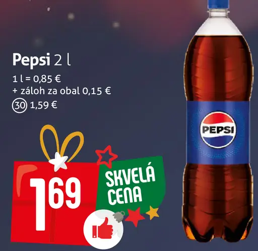 Pepsi sýtený nápoj