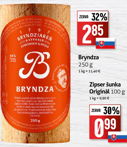 Bryndziareň Smrečany Bryndza