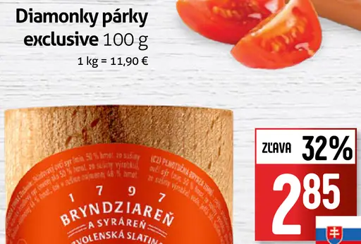 Diamonky párky exclusive