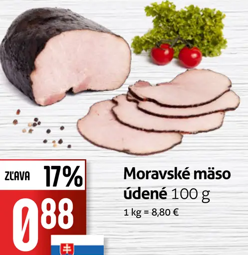 Moravské mäso údené