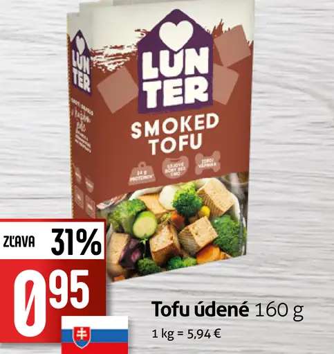 Lunter Tofu údené