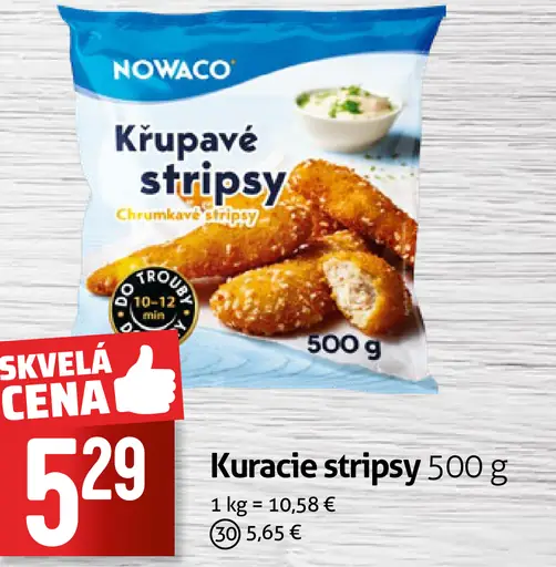 NOWACO Chrumkavé stripy kuracie