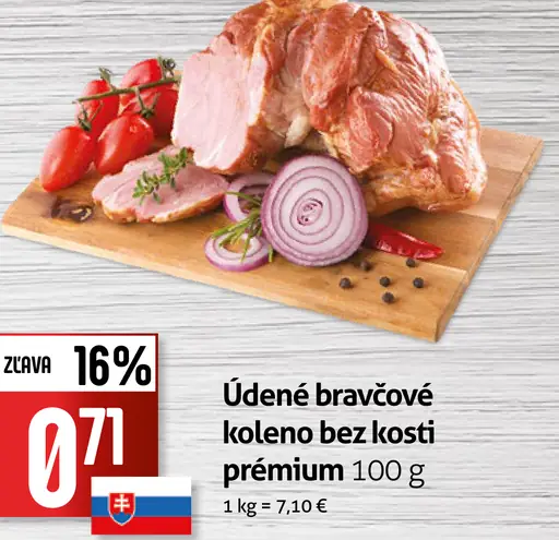 Údené bravčové koleno bez kosti prémium