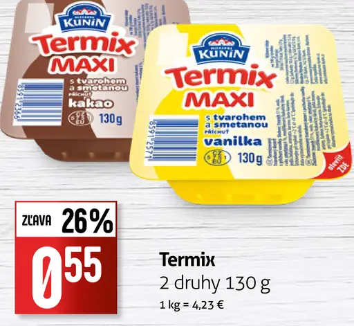 Kunin Termix kakao, vanilka