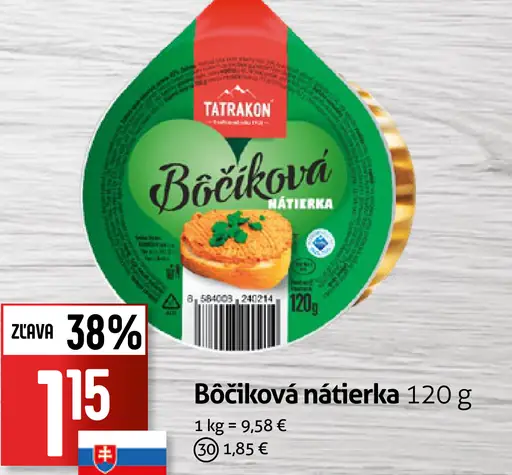Tatrakon Bôčiková nátierka
