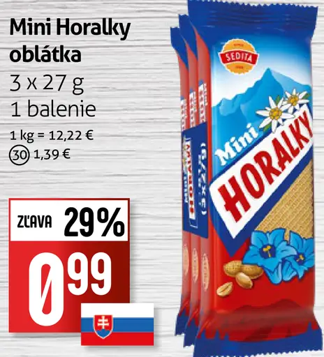 Sedita Mini Horalky oblátka