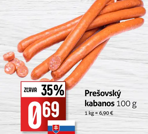 Prešovský kabanos
