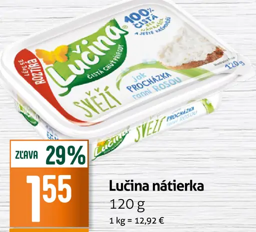 Lučina kozia nátierka