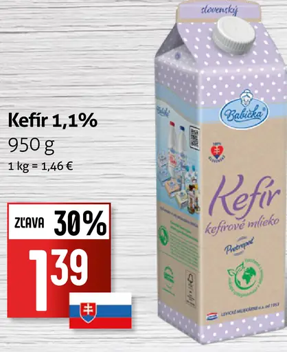 Babička kefír 1,1%