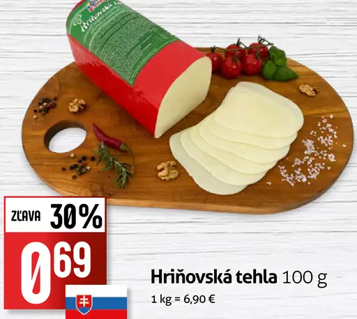 Hriňovská tehla syr