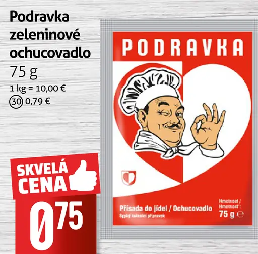 Podravka zeleninové ochucovadlo